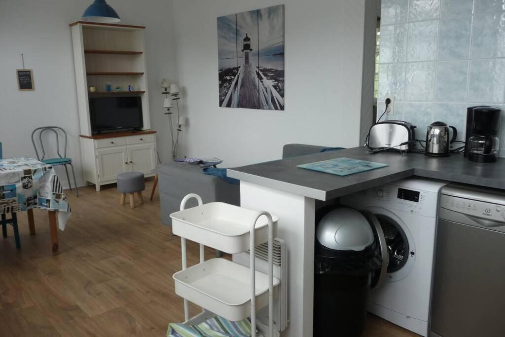 12 Rdc Appartement 2 Chambres Jardin Terrasse Ploneour-Lanvern Екстер'єр фото